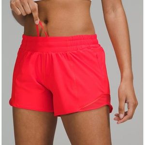 Lululemon Hotty Hot Low-Rise Lined Short 4"